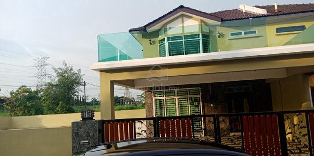 Taman Ihsan Double Story Semi Detached Corner House For
Rent(Foreigner 1