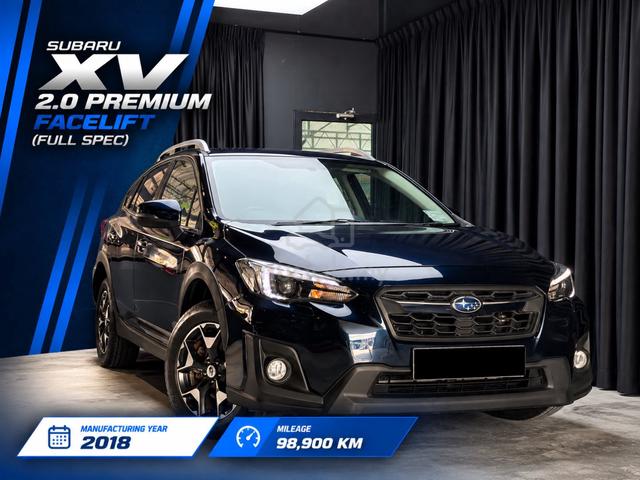 2018 Subaru XV 2.0I-Premium (New Facelift) FOC WTY - 1