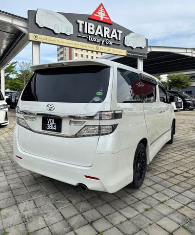 2013 Toyota VELLFIRE 2.4 Z GOLDEN EYES FACELIFT - 2