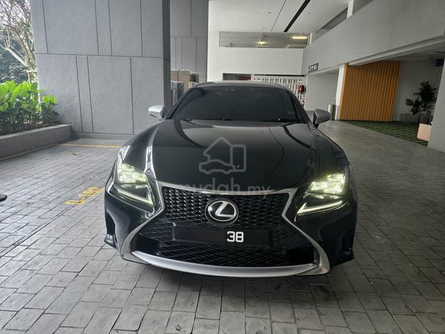 2016 Lexus RC 200T 2.0 F SPORT (A) Plate 2 Digit. - 2