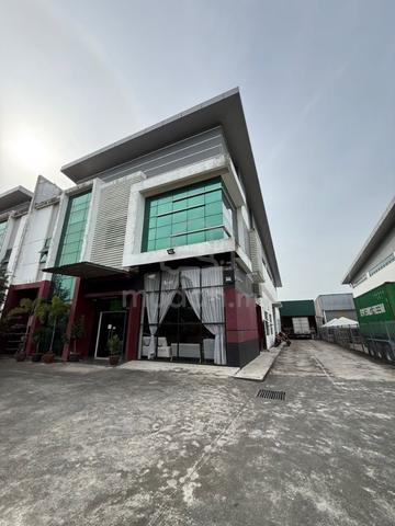 Ulu Tiram Maju Cemerlang Double Storey Semid Factory For Sale And Rent 1