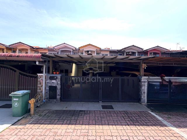 FREEHOLD OPEN RENO EXTENDED Double Storey Taman Desa Permai 2 Meru 1