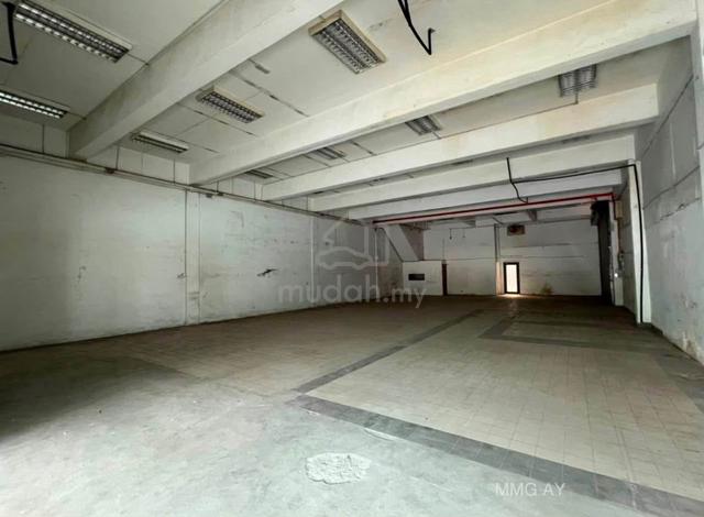 CORNER SemiD Factory Warehouse‼️Glenmarie Shah Alam【15,000sf,CCC】Rent 1