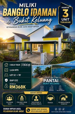 Rumah Banglo 1 Tingkat 1