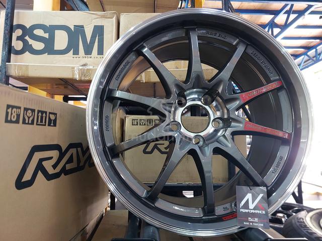 rim 18x9.5JJ NK CE28SL TOYOTA GR YARIS FK7 FL1 - photo 2 of 6