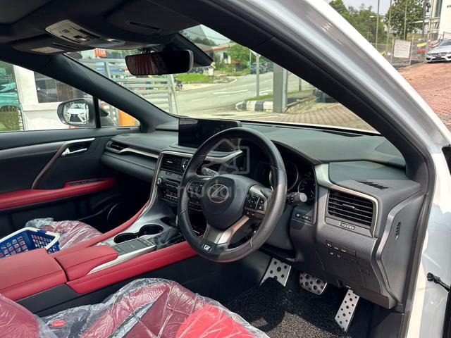 2022 Lexus RX300 F SPORT PANROOF 5A RED leath - 4