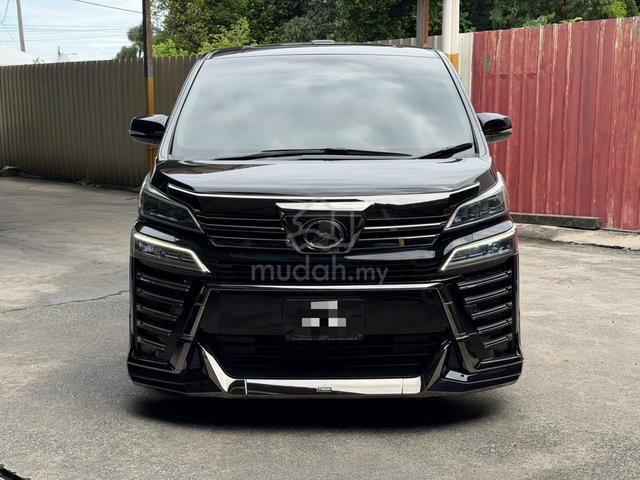 2018 Toyota VELLFIRE 2.5 ZG (A) LOAN KEDAI IC SHJA - 2