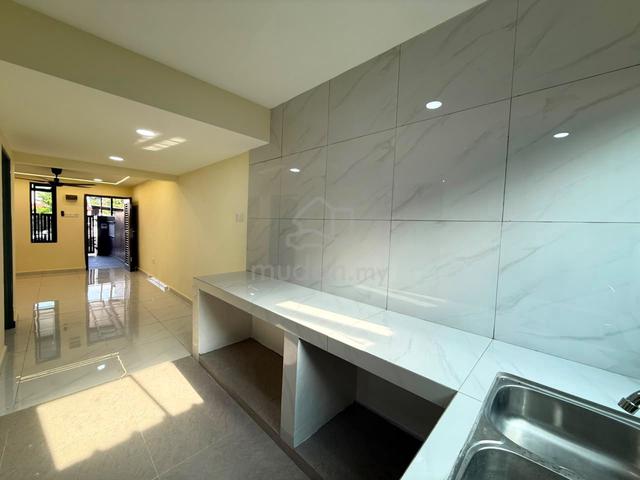 bandar baru permas jaya, unblock view, fully reno, 2 storey. 1