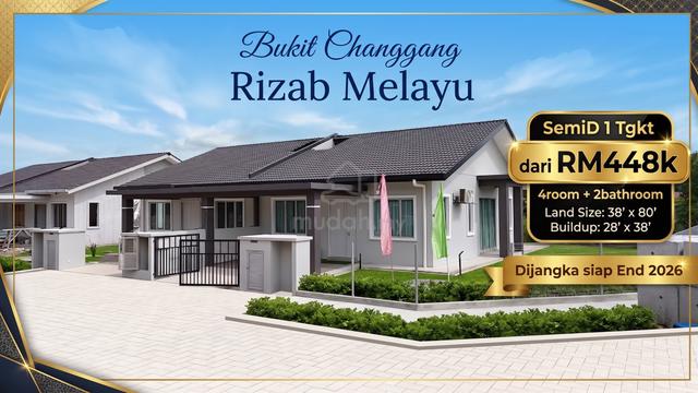 SemiD 1 Tingkat Bukit Changgang 4 Bilik 1