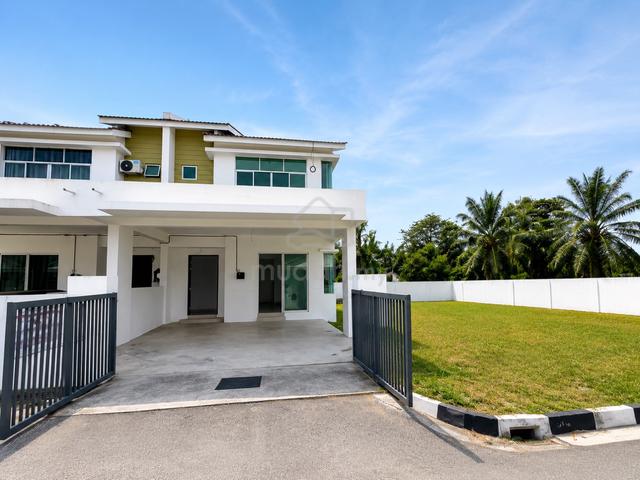 TAMAN SERAI MERBAU, BAGAN SERAI📍SEMİD Corner Lot ✅ Luas 4060 Sqft ✅ 1