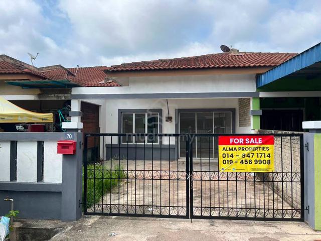 [ Bebas banjir] Rumah Taman Merbau Indah Triang, Bera Untuk Dijual 1