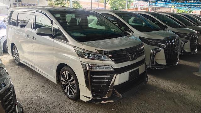 toyota VELLFIRE 2.5 ZG SUNROOF B/KIT DIM BSM - 1