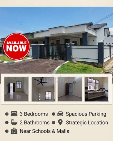 NEW Single Storey Corner @Taman Cahaya Pelangi Kluang ,Kluang For Rent 1