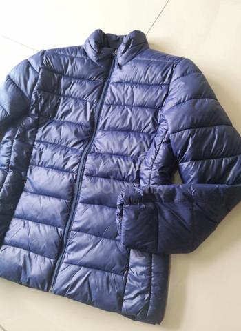 Female Blue Down Jacket - photo 4 of 6
