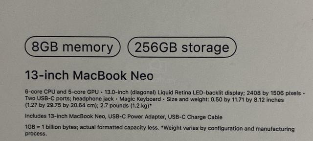 Macbook Neo - photo 2 of 2