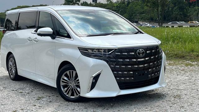 2025 Toyota ALPHARD 2.5 Z (A) S/Roof 11K KM - 2