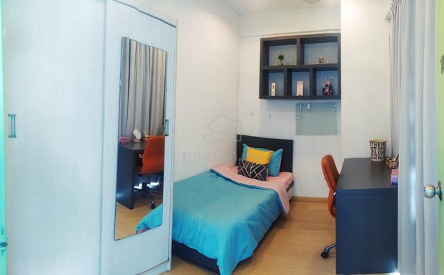 Corner Bedroom @ Ridzuan Condo, Sunway, Taylor's, Monash, Sunway Uni 1