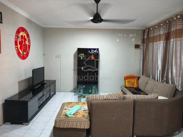 Double storey terr for rent fully furnished 1