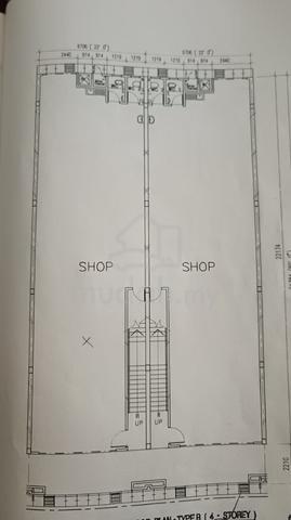 Bandar Puchong Utama 1, Jalan BPU 1,Batu 14 (Shop 22x80sf)  GROUND FLO 3