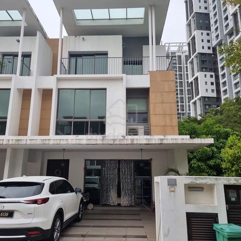 Semi D 3 storey corner lake point nego diskaun 200k ✅ fullloan 24 x 70 1
