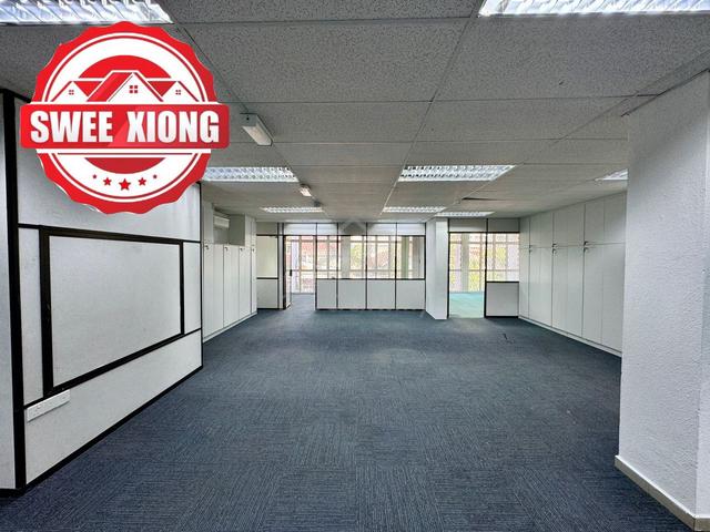 FIRST FLOOR JALAN KAJANG SHOP LOT 2005sf GEORGETOWN OFFICE FULLY RENO 1