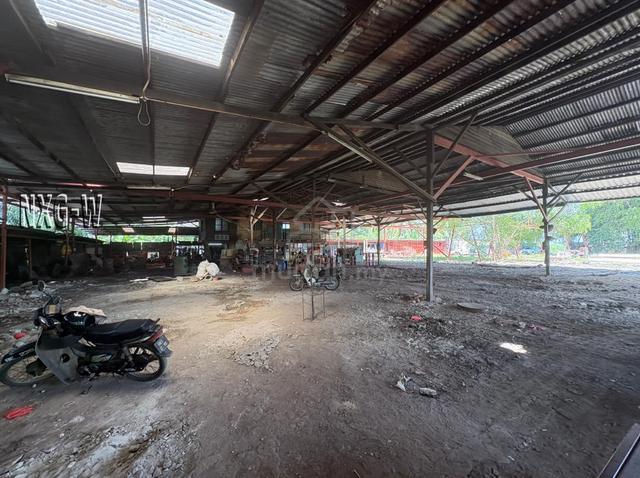 Prime Location Facing Mainroad Agriculture Land Warehouse Jenjarom 1