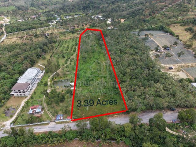 3.39 Acres Mainroad Agriculture Residential Land Jalan Broga, Lenggeng 1