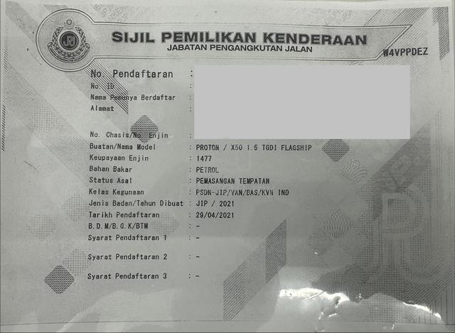 2021 Proton X50 1.5 TGDI FLAGSHIP MY20 / Sunroof - 1