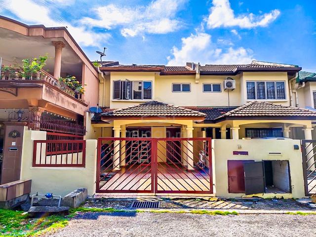 NEAR LRT! FACING OPEN Double Storey Terrace Taman Keramat Permai KL 1