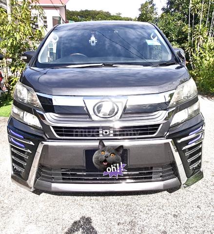 2012 REGISTER Toyota VELLFIRE 2.4 Z (A) - 2