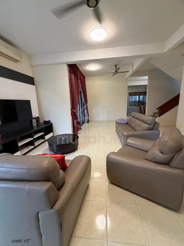 Bdr Parklands 40x82 2Storey Semi-D Fully Furnised 5r5b Foe Sale 1.48m 1