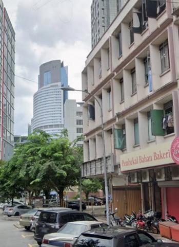 KL Chow Kit Freehold 4 Storey Shop Lot For Sale Fully Tenanted 1