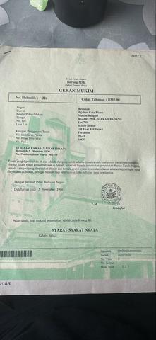 Tanah 0.41 Ekar Untuk Dijual – Mukim Banggol, Kota Bharu 1