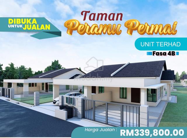 Rumah Berkembar untuk DIJUAL di Peramu Pekan 1