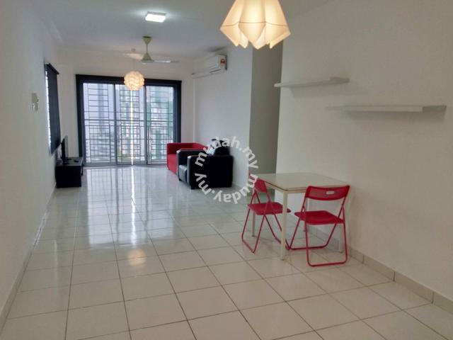 Alam Idaman 3r2b Fully Furnished 2 Car Park Near Ktm Msu Aeon Mall Apartment Condominium For Rent In Shah Alam Selangor