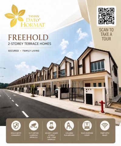 [PRE-LAUNCH] FREEHOLD 2-Storey Terrace Homes Telok Panglima Garang 1