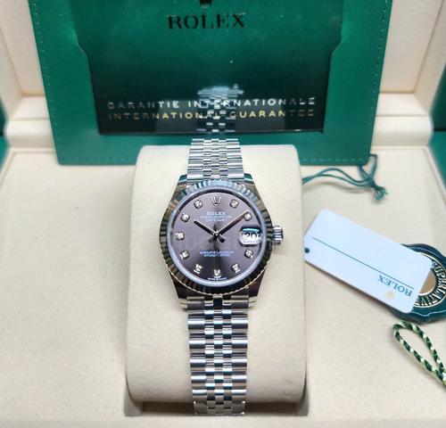 Brand New Rolex Datejust 31mm 278274G Grey Diamond - photo 2 of 5