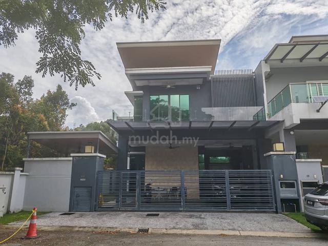 (CORNER LOT) 2 Storey SEMI D 45x80 sqft Taman Ampang Saujana,Selangor 1