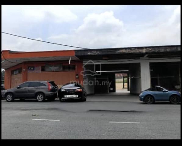 Single Storey Factory Jalan Kamunting Facing Road Bukit Sentosa Rawang 1