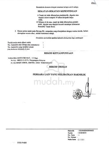 Tanah kebun untuk dijual 2
