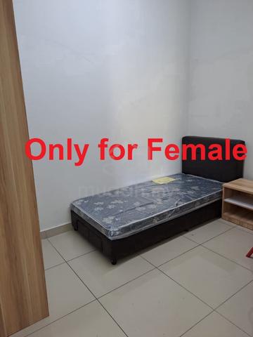 Only For Female Unit Room Renting Next To LRT Ara Damansara PJ 1