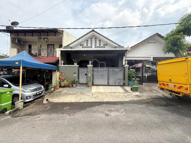 FREEHOLD RENOVATED 1 Storey Terrace House, Taman Bunga Raya, Setapak 1