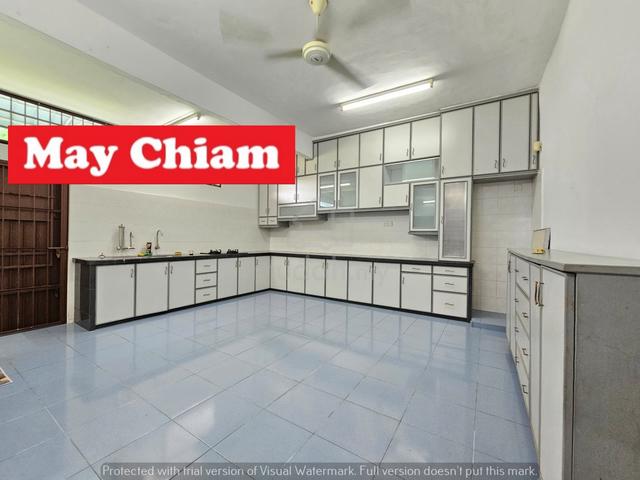 2 Storey Terrace Medan Tembaga Greenlane Island Glades Concrete Floor 1