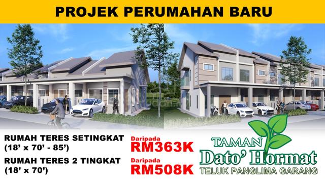 Projek Baru Teres 1&2 Tingkat Taman Dato Hormat, Telok Panglima Garang 1