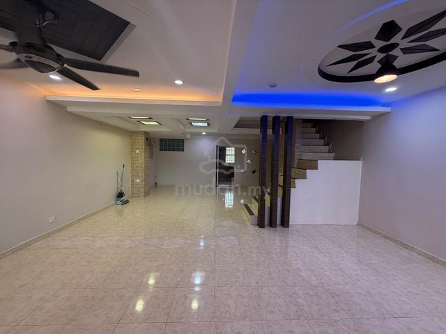 Near Tol Taman Sejati Indah 2 Storey Terrace For Rent Open Facing Unit 1