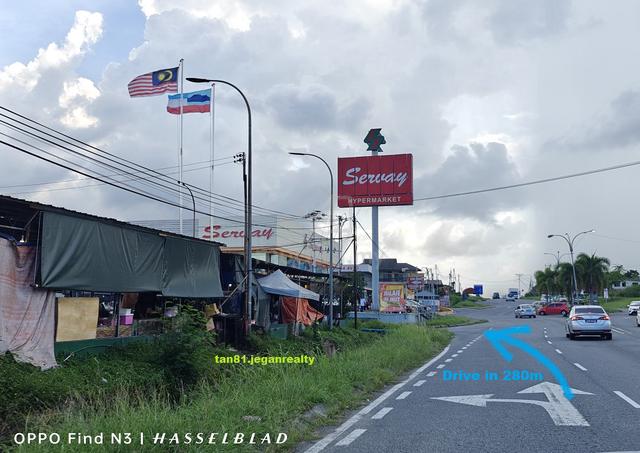 Sandakan mile 8 (999yrs) Roadside Industrial Vacant Land 3.6acs (((F 1