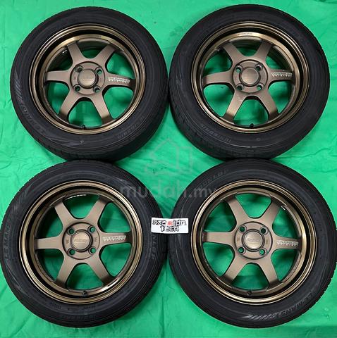 Rays te37 kcr 15 4x100 5j +45 japan - Car Accessories & Parts for