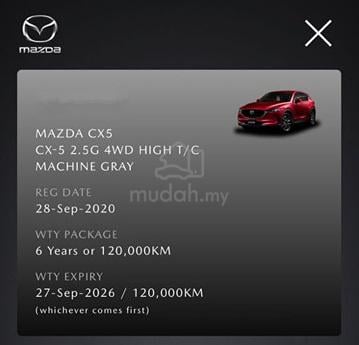 MAZDA CX-5 2.5 TURBO HIGH (a) 53K KM / MAZDA WRT - 5