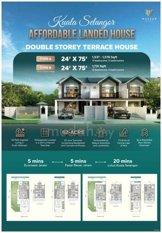 The Most Notably Double-Storey Terrace House @ Kuala Selangor 🌟 1