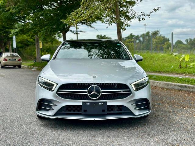2021 Merc Benz A35 2.0 AMG SUNROOF BURMESTER UNREG - 3